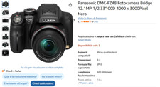 Fotocamera digitale panasonic usato  Roma