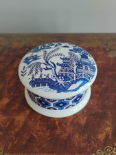 Vintage staffordshire blue for sale  CLEVEDON