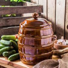 Sauerkrauttopf keramikfass ein gebraucht kaufen  Deutschland