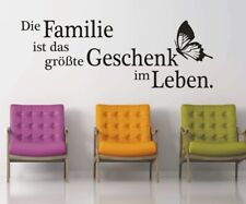 Wandtattoo leben familie gebraucht kaufen  Wilster