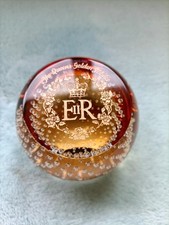 Caithness glass queens for sale  SHANKLIN