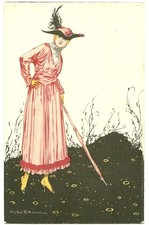 Illustratori donnine art usato  Campobasso