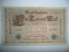 Banconota 1000 reichmark usato  Reggio Calabria