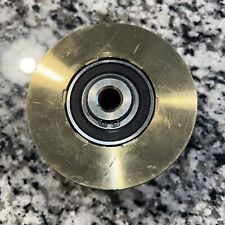 Roda de ranhura V deslizante sólida 4" resistente rodas de rolos de porta deslizante 1-3/4" largura, usado comprar usado  Enviando para Brazil