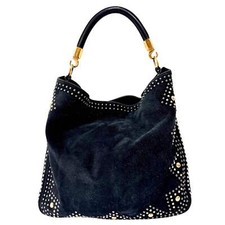 Bolsa de ombro SAINT LAURENT Vintage Studs preta comprar usado  Enviando para Brazil