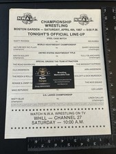 Nwa wrestling original for sale  Cranston