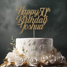 Personalised happy birthday for sale  ILFORD