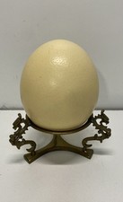 Ostrich egg brass for sale  Los Angeles
