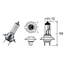 Lampada 12v 55w usato  Trapani