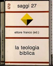 Teologia biblica. ettore usato  Ariccia