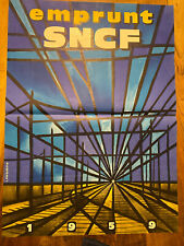 Affiche sncf jacquelin d'occasion  Toulouse-