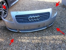 AUDI TT 225BHP 2003 59K cupê cabriolet PRATA PARA-CHOQUE ORIGINAL GENUÍNO 8N MK1, usado comprar usado  Enviando para Brazil