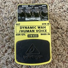 Usado, Pedal de efeitos de guitarra Behringer DW400 dinâmico wah/voz humana  comprar usado  Enviando para Brazil