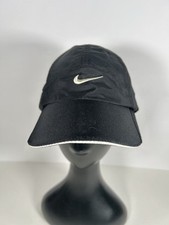 Boné vintage Nike alça traseira logotipo bordado preto luz de pena comprar usado  Enviando para Brazil