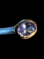 Tansanit designring silber gebraucht kaufen  Zeuthen