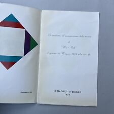 Max bill invito usato  Roma