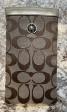Coach brown tan for sale  Conestoga