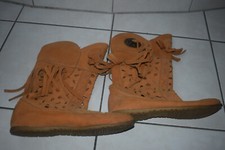 Sommerstiefel braun leder gebraucht kaufen  Appenweier