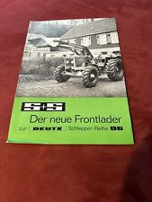 Prospekt riginal frontlader gebraucht kaufen  Rotenburg