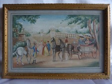 Tableau peinture siècle d'occasion  Vaugneray
