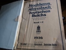 Klockhaus adressbuch deutschen gebraucht kaufen  Hamburg
