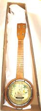 Banjo Banjolele Vintage Ukelele 4 Cordas, usado comprar usado  Enviando para Brazil
