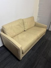 Cream seater sofa for sale  PORTSMOUTH