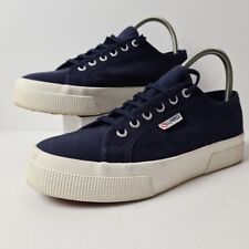 Superga navy blue for sale  BOLTON