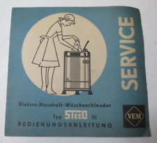 Ddr bedienungsanleitung hausha gebraucht kaufen  Halle