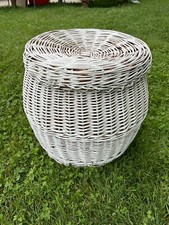 Large round wicker for sale  Newport