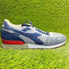 Tênis de corrida esportivo Diadora Titan Weave masculino tamanho 10.5 azul branco comprar usado  Enviando para Brazil