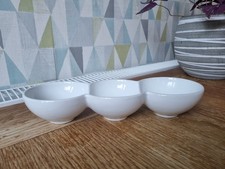 Serving dish white for sale  GREAT YARMOUTH