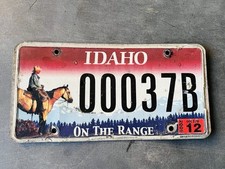 Placa de licença IDAHO ON THE RANGE — CONFIRA — comprar usado  Enviando para Brazil