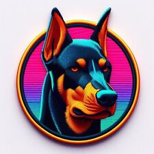 Doberman patch printed for sale  Cookeville