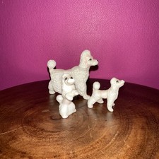 Conjunto de 3 estatuetas de poodle em miniatura Bone China Japão comprar usado  Enviando para Brazil