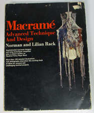 Usado, Macramé, técnica avanzada y diseño, por Norman & Lilian Rack - 1972 segunda mano  Embacar hacia Argentina