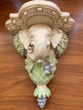 Decorative elephant shelf for sale  FALMOUTH
