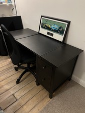 Ikea hemnes black for sale  MANCHESTER