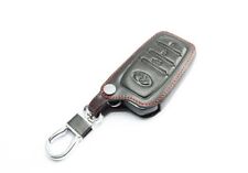 TOYOTA HILUX REVO 2015-17 3 BOTÕES CHAVE CONTROLE REMOTO CAPA COURO PRETO FIO VERMELHO, usado comprar usado  Enviando para Brazil