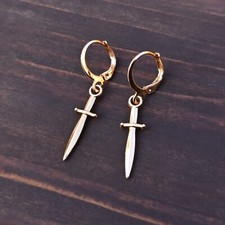 Gold dolch hrringe gebraucht kaufen  Mudenbach, Niederwambach