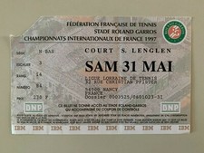 Ticket roland garros d'occasion  La Séguinière