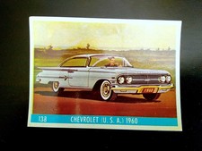 1960 Chevrolet Impala Sport Coupe cartão de novato #138 1961 vintage RARO +++ comprar usado  Enviando para Brazil