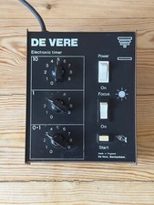 Vere enlarger timer for sale  DUNMOW