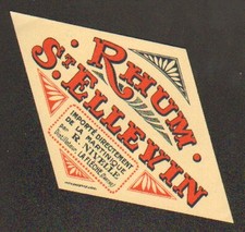 Fleche etiquette rhum d'occasion  Baugy