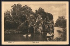 Ansichtskarte wörlitz fluss gebraucht kaufen  Berlin