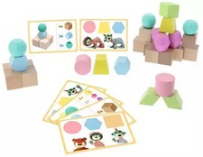 O!Klocki. Klocki drewniane Pasowanki Junior, 30 elementów na sprzedaż O!Klocki. Klocki drewniane Pasowanki Junior, 30 elementów na sprzedaż  PL