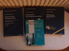 Jura studium bücher gebraucht kaufen  Georgenthal