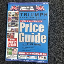 Rimmer bros triumph for sale  ROMFORD