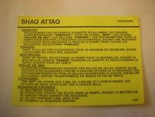 Carte flipper shaq d'occasion  Rennes
