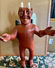 Vintage carved wooden for sale  San Pedro